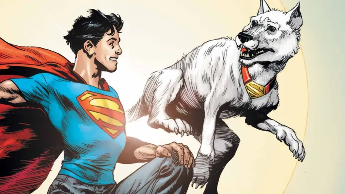 Superman Quién es Krypto el perro que se robó todas las miradas en el