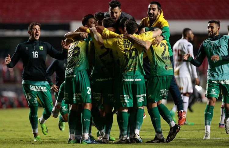 Defensa y Justicia eliminó al gigante São Paulo en la Copa Sudamericana 2017. (Foto: Conmebol).