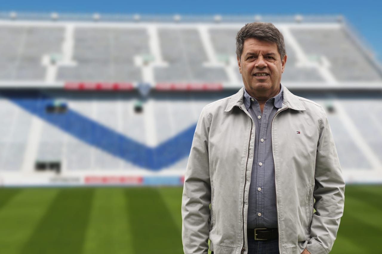 Sergio Rapisarda, presidente de Vélez Sarsfield.