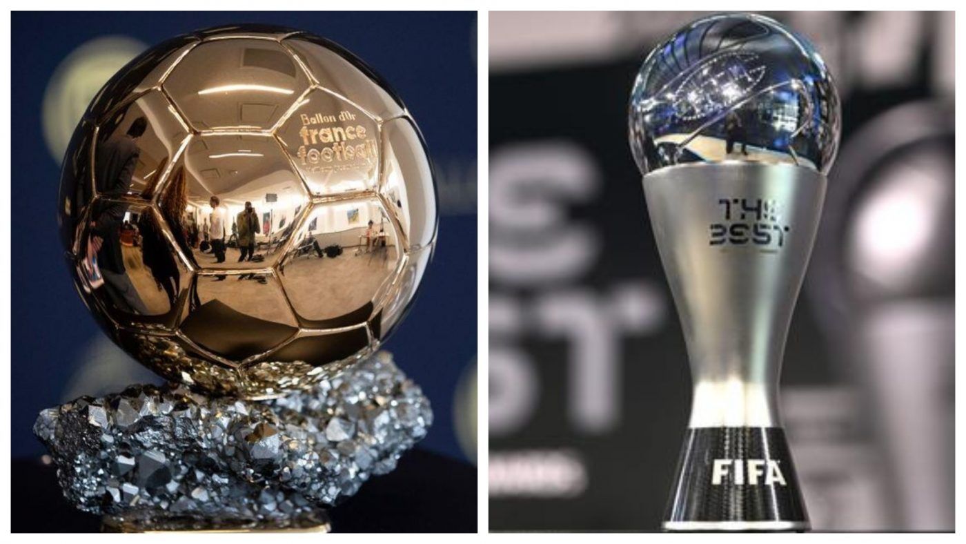 Balón de Oro de France Football y Premios The Best de la FIFA.