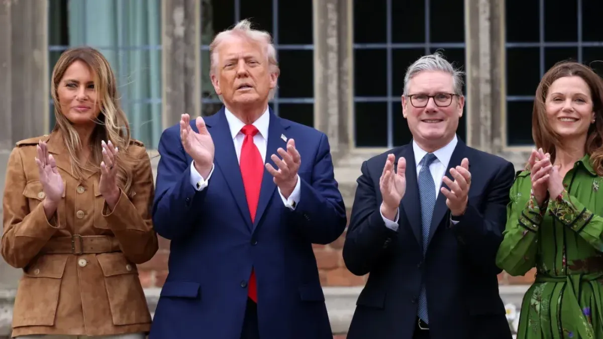 Trump con "el zurdo" Starmer: Contra Putin, pero sin mencionar a Jeffrey Epstein 