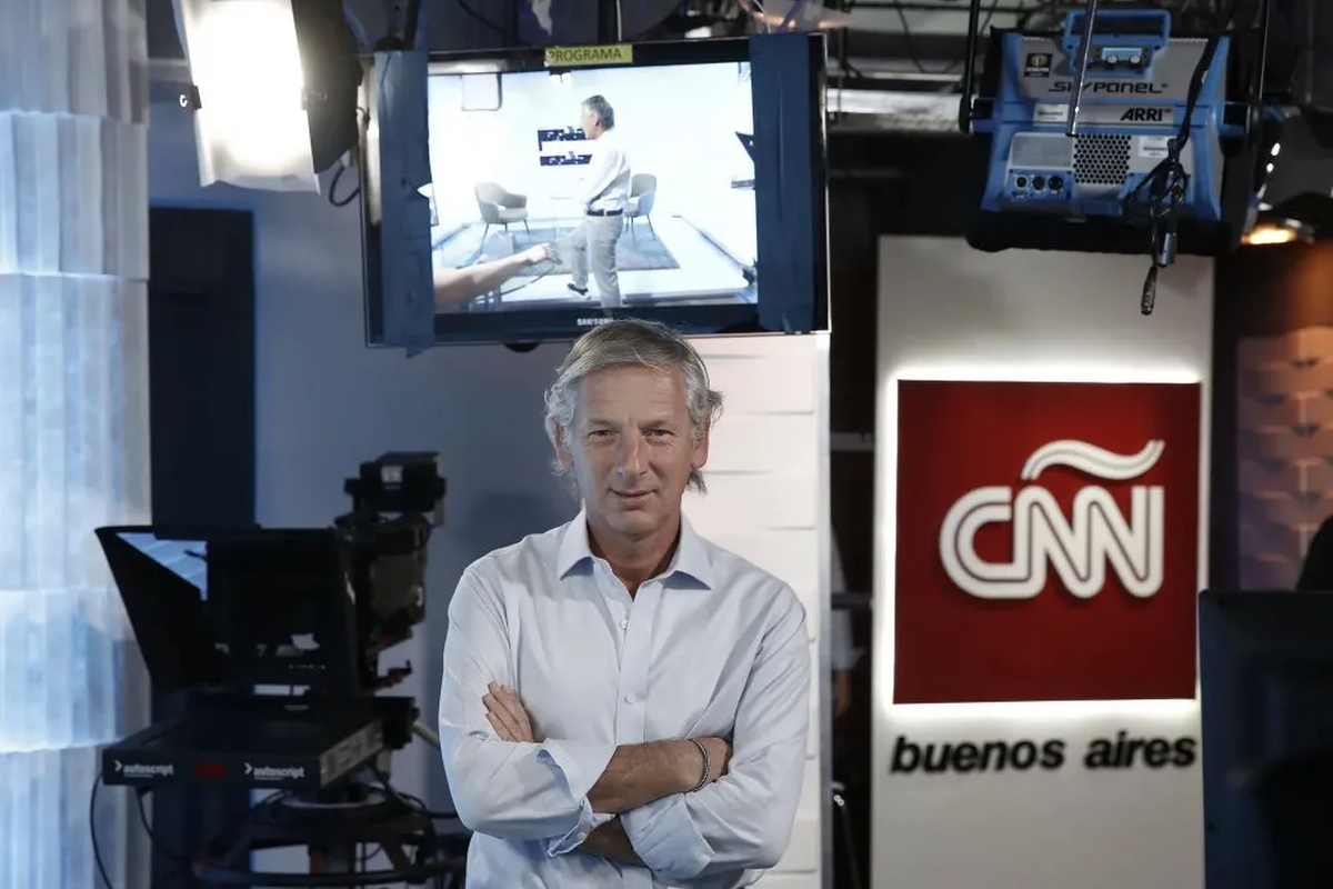Marcelo Longobardi está vinculado laboralmente con CNN desde 2018. 
