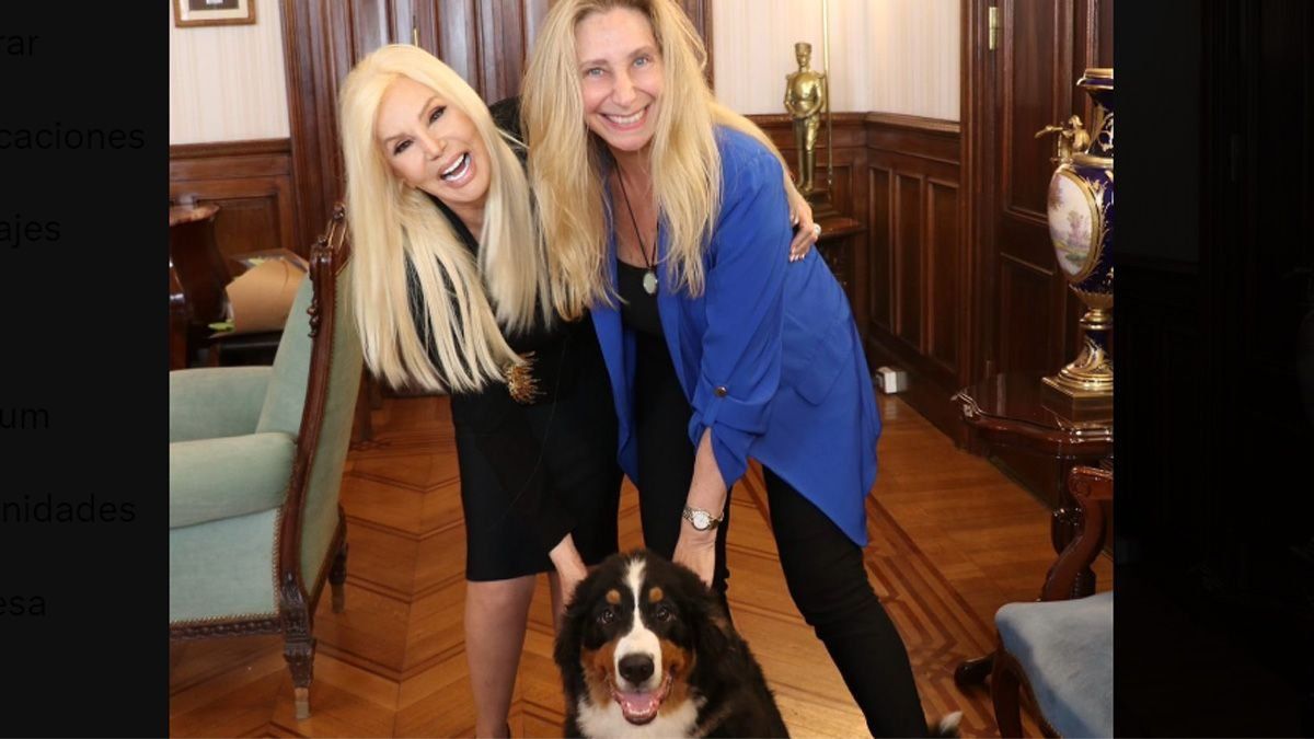 La foto que publicó Karina Milei en X, junto a Susana Giménez, a la hora exacta en que el INdEC difundía el dato de pobreza.