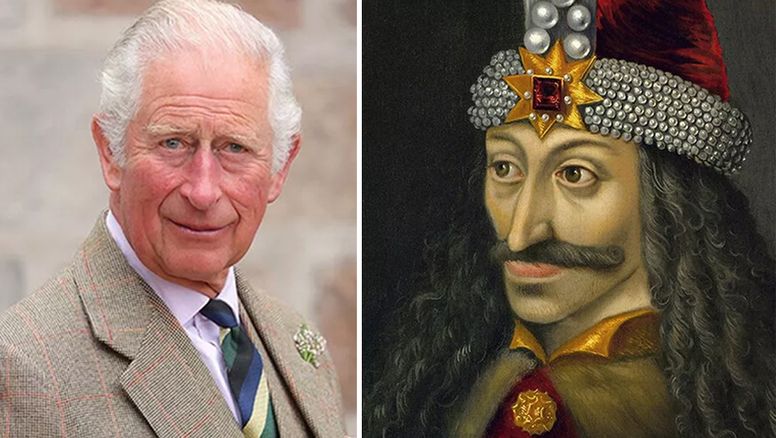 Carlos III no solo viene de Windsor: También tiene sangre del verdadero Drácula