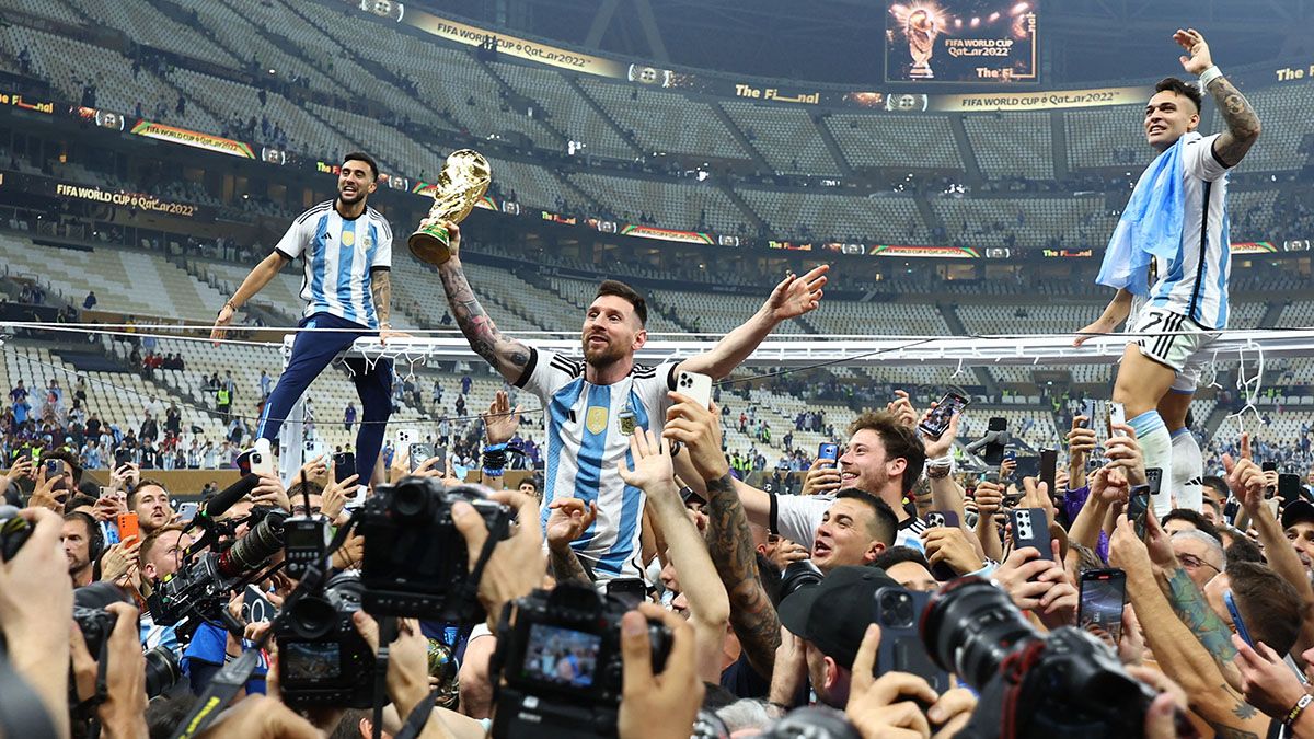 Argentina se consagró campeón del mundo en Qatar 2022, bordó su tercera estrella y fue misión cumplida para Lionel Messi en su última copa. (Foto: Noticias Argentinas/REUTERS)