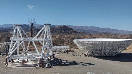 Sigue paralizado el radiotelescopio de San Juan.  Sigue paralizado el radiotelescopio de San Juan.