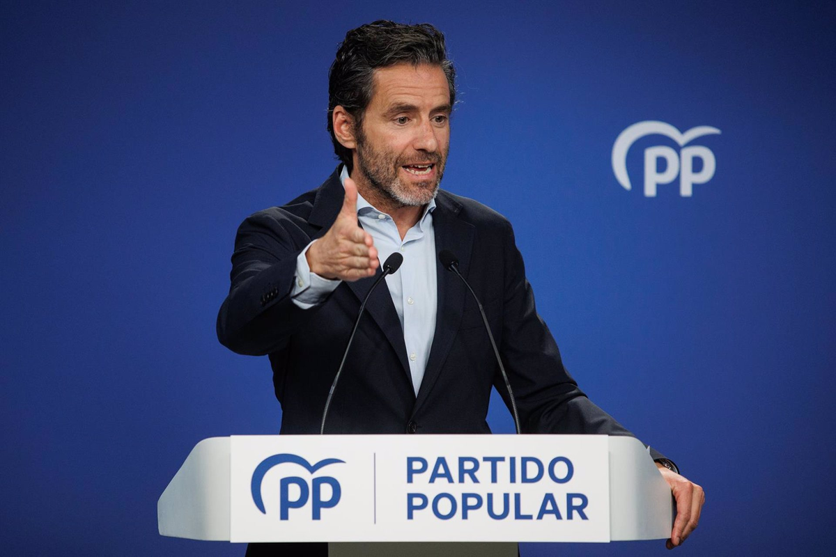 El portavoz del PP, Borja Sémper. El portavoz del PP, Borja Sémper.