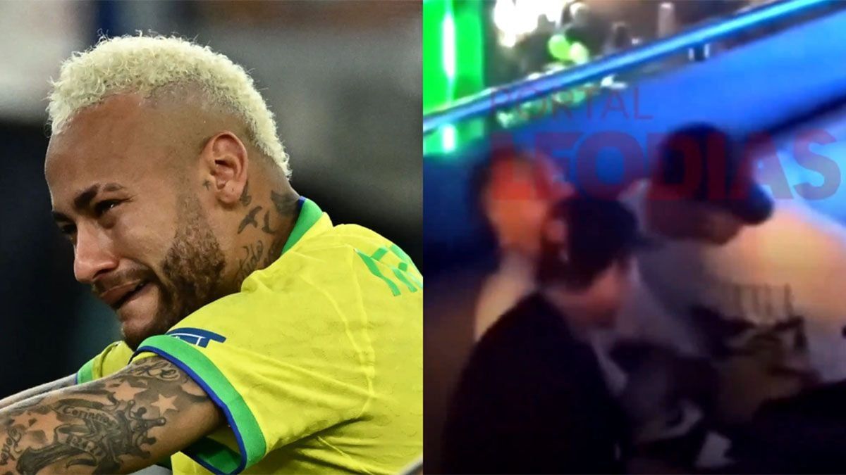Neymar Llorando En Un Boliche Su Reacci N A La Eliminaci N De Brasil Que Es Viral