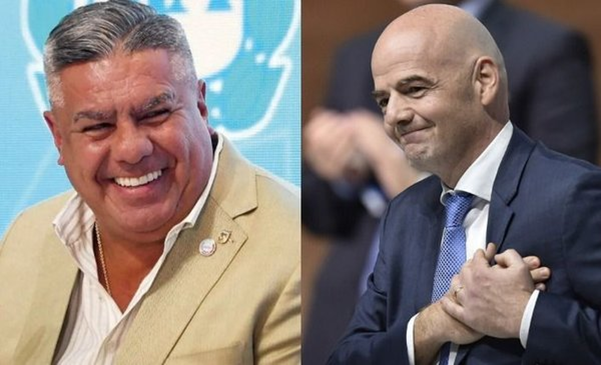 Infantino felicitó y apoyó a Tapia por su nueva gestión al frente de AFA. Infantino felicitó y apoyó a Tapia por su nueva gestión al frente de AFA.