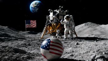 la nasa prometio llevar un balon a la luna si gana usa el mundial 2026 la nasa prometio llevar un balon a la luna si gana usa el mundial 2026