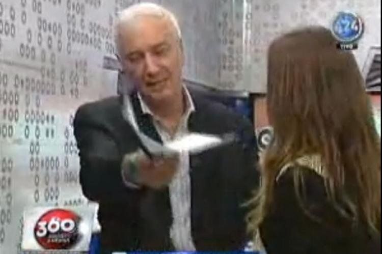 Mauro casi cobra. (Foto: captura de video)