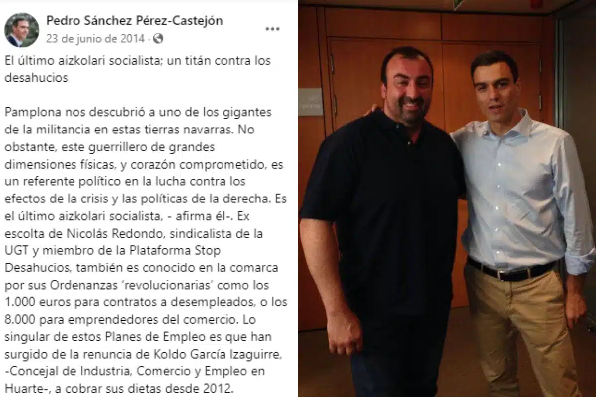 El presidente español Pedro Sánchez definió a Koldo como un El presidente español Pedro Sánchez definió a Koldo como un