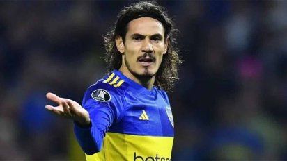 Indigna a los hinchas de Boca el posteo de Cavani: 