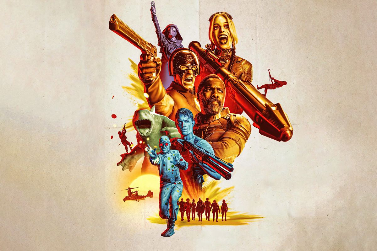 The Suicide Squad tiene el toque cómico estrafalario de Gunn, está rugiendo en Rotten Tomatoes con un 96% de certificación fresca de 110 críticas, superando la recepción crítica de la primera película de Suicide Squad de 2016. DC Comics / Warner Bros / HBO Max.