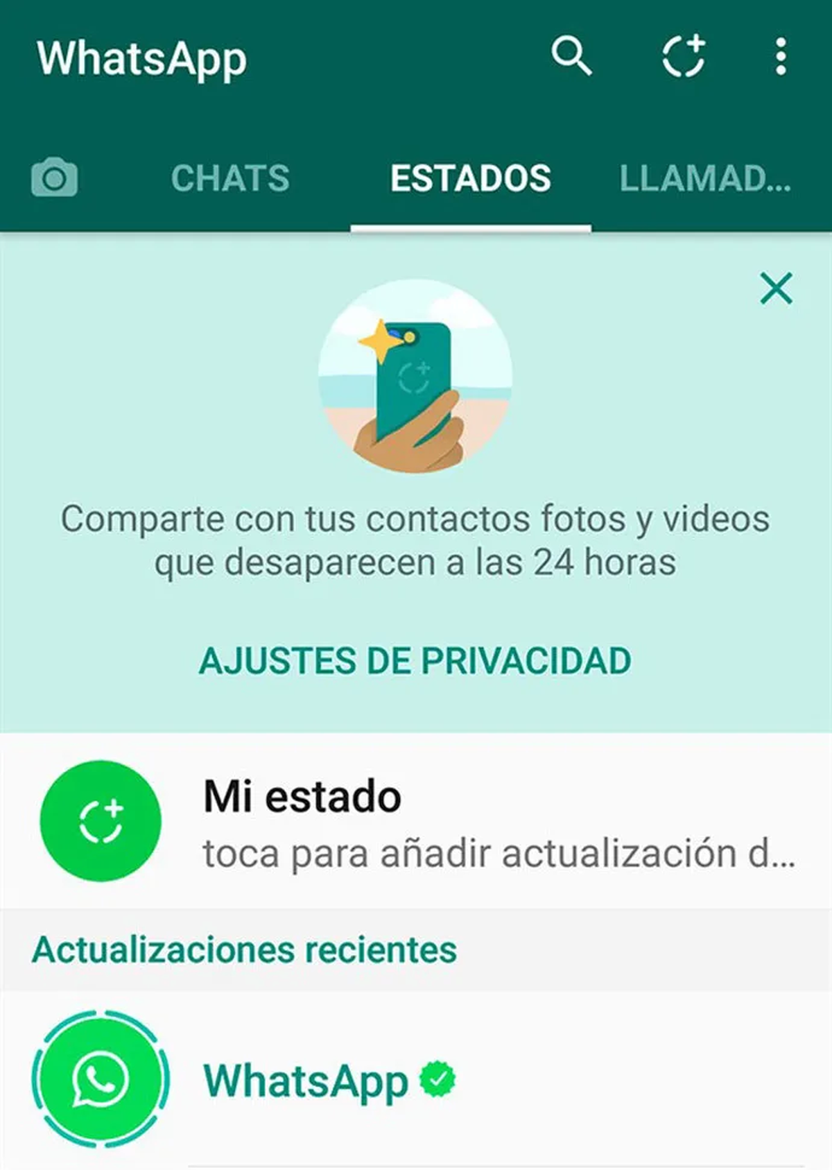 Estados de Whatsapp