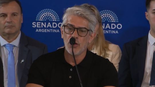 Pablo Echarri disparó contra la reforma laboral y pidió sacar a Argentina del pozo en el que está sumergida. Pablo Echarri disparó contra la reforma laboral y pidió sacar a Argentina del pozo en el que está sumergida.