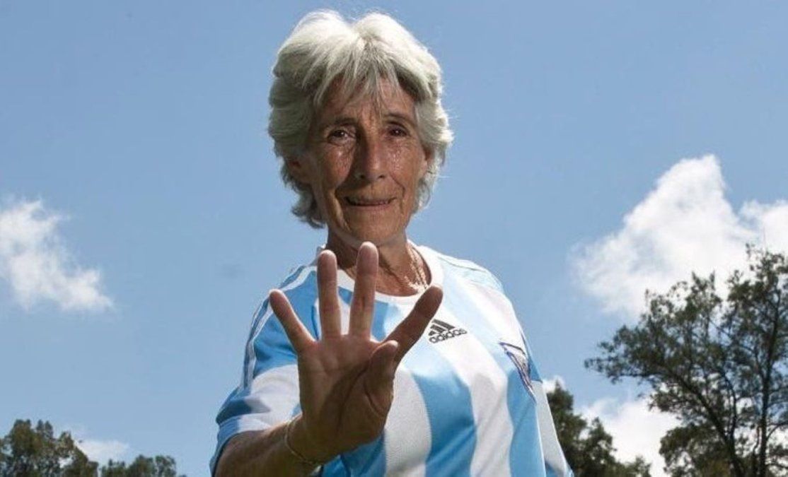 Elba Selva una de las responsables del Día de la Futbolista.