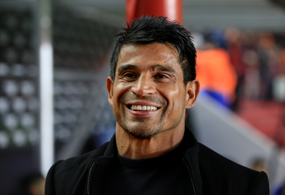 Hugo Benjamín Ibarra, exjugador y actual director técnico de Boca. (NA)