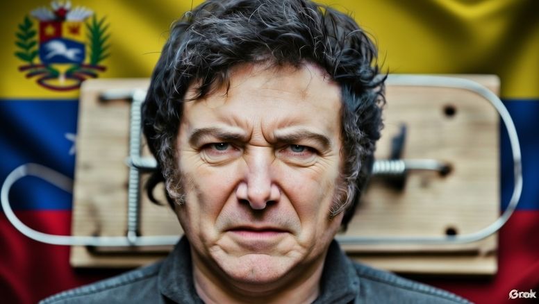 Javier Milei atrapado en la 'ratonera' de María Corina Machado