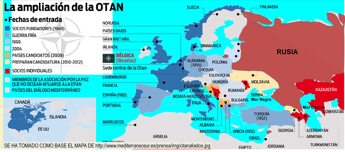 Putin: "La membresía de Ucrania en la alianza militar de la OTAN no es aceptable para Rusia dentro de 10 años, ni dentro de 20”. Putin: "La membresía de Ucrania en la alianza militar de la OTAN no es aceptable para Rusia dentro de 10 años, ni dentro de 20”.