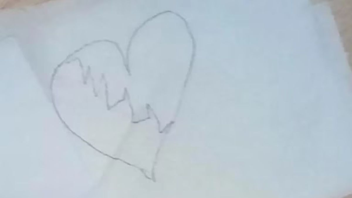 La carta que hallaron los detectives (Foto: Infobae)