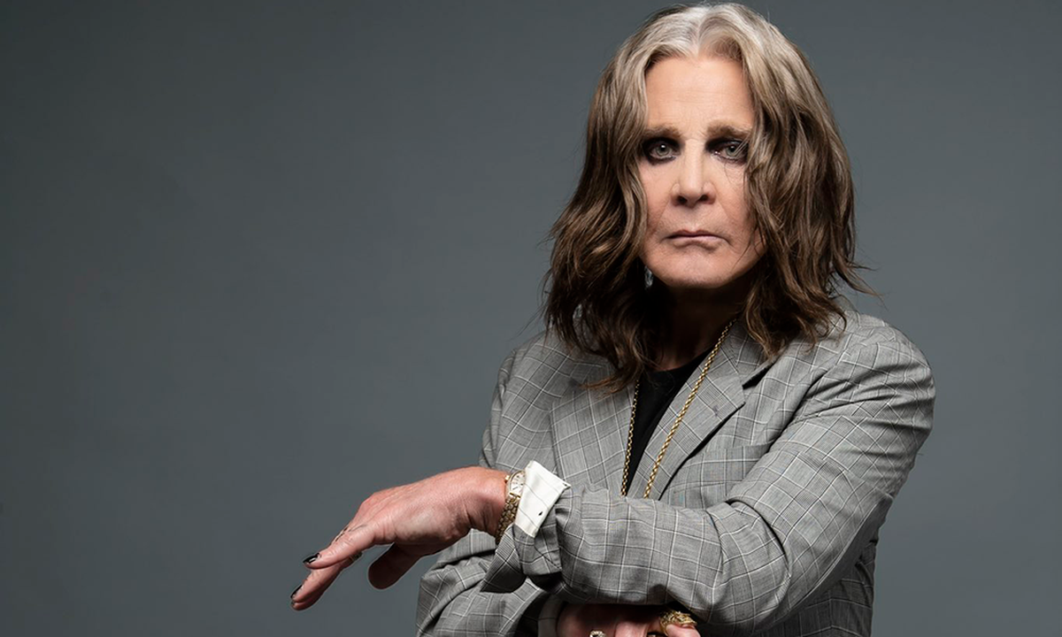 Ozzy Osbourne, cantante de la emblemática banda de metal, Black Sabbath.
