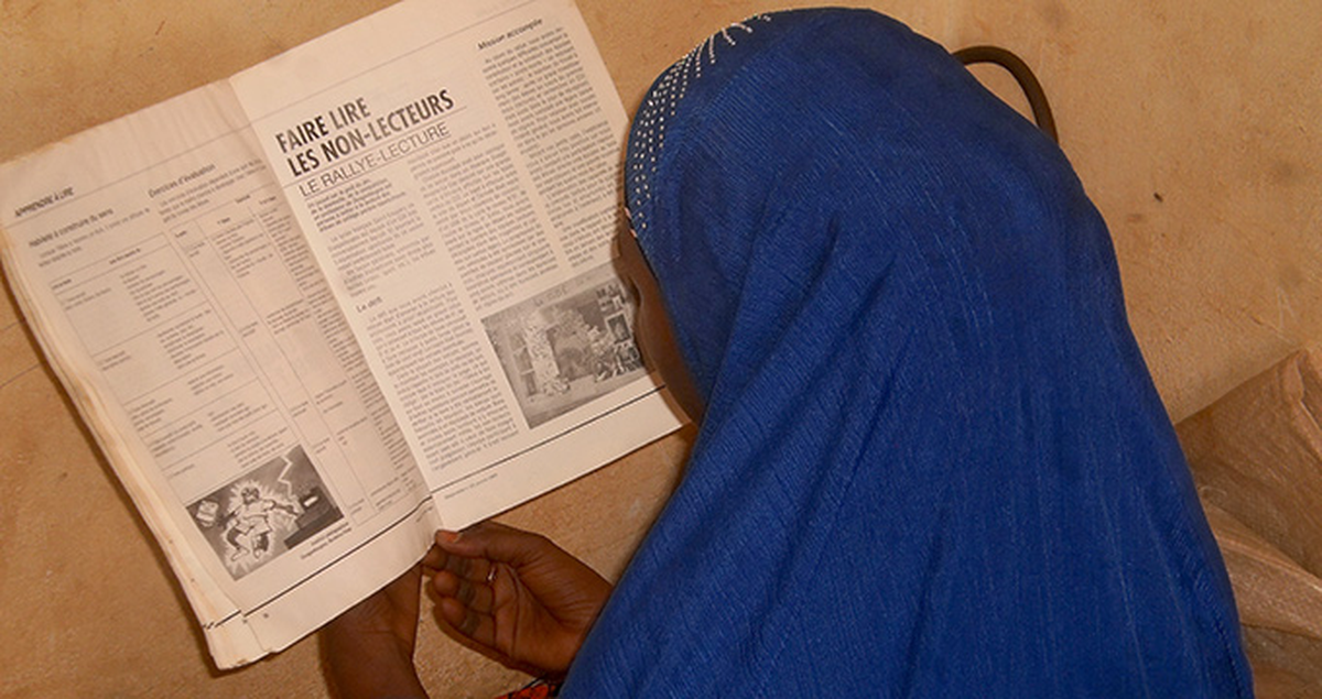Nigo, una ni&ntilde;a nigeriana de 14 a&ntilde;os, fue raptada por Boko Haram en noviembre. Tras escapar al N&iacute;ger, recibi&oacute; apoyo de un programa patrocinado por el UNFPA. &copy; UNFPA N&iacute;ger/Souleymane Saddi Maazou