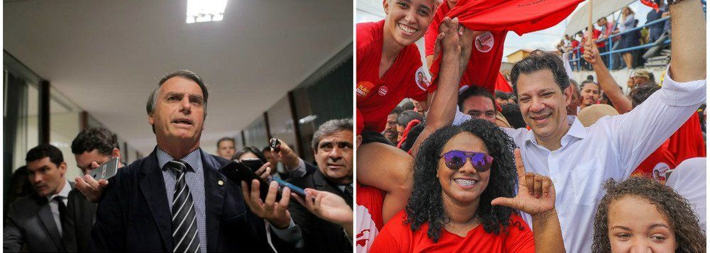 Fernando Haddad ya está en la 2da. vuelta en Brasil.