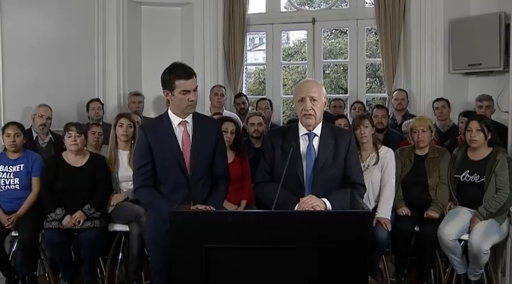 Juan Manuel Urtubey y Roberto Lavagna