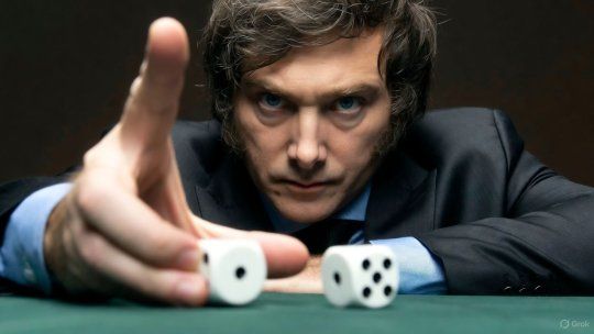 Javier Milei según Grok. Javier Milei según Grok.