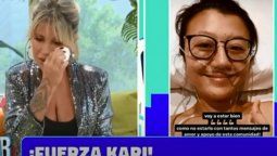 altText(Flor Peña lloró al hablar de la salud de Karina Gao y su bebé (Video))}