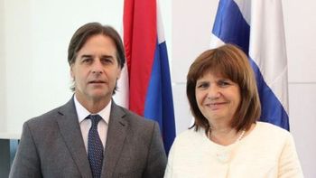 Lacalle Pou y Patricia Bullrich el 31/10/2022 en Montevideo. Lacalle Pou y Patricia Bullrich el 31/10/2022 en Montevideo.