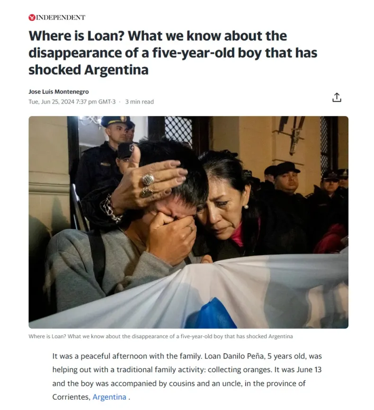 GENTILEZA INDEPENDENT | CASO LOAN GENTILEZA INDEPENDENT | CASO LOAN