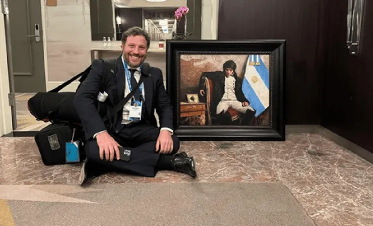 Santiago Oría, el 'cineasta de Milei'. Santiago Oría, el 'cineasta de Milei'.