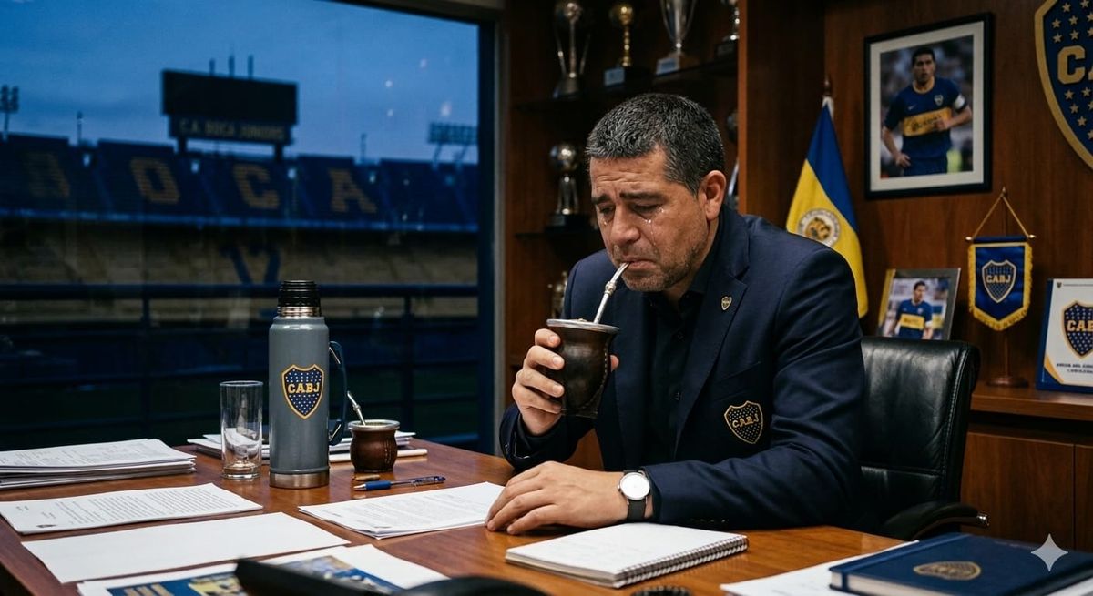 Se confirmó una pésima noticia para Boca y Riquelme en el mercado de pases. FOTO: IMAGEN GENERADA POR GEMINI.&nbsp;