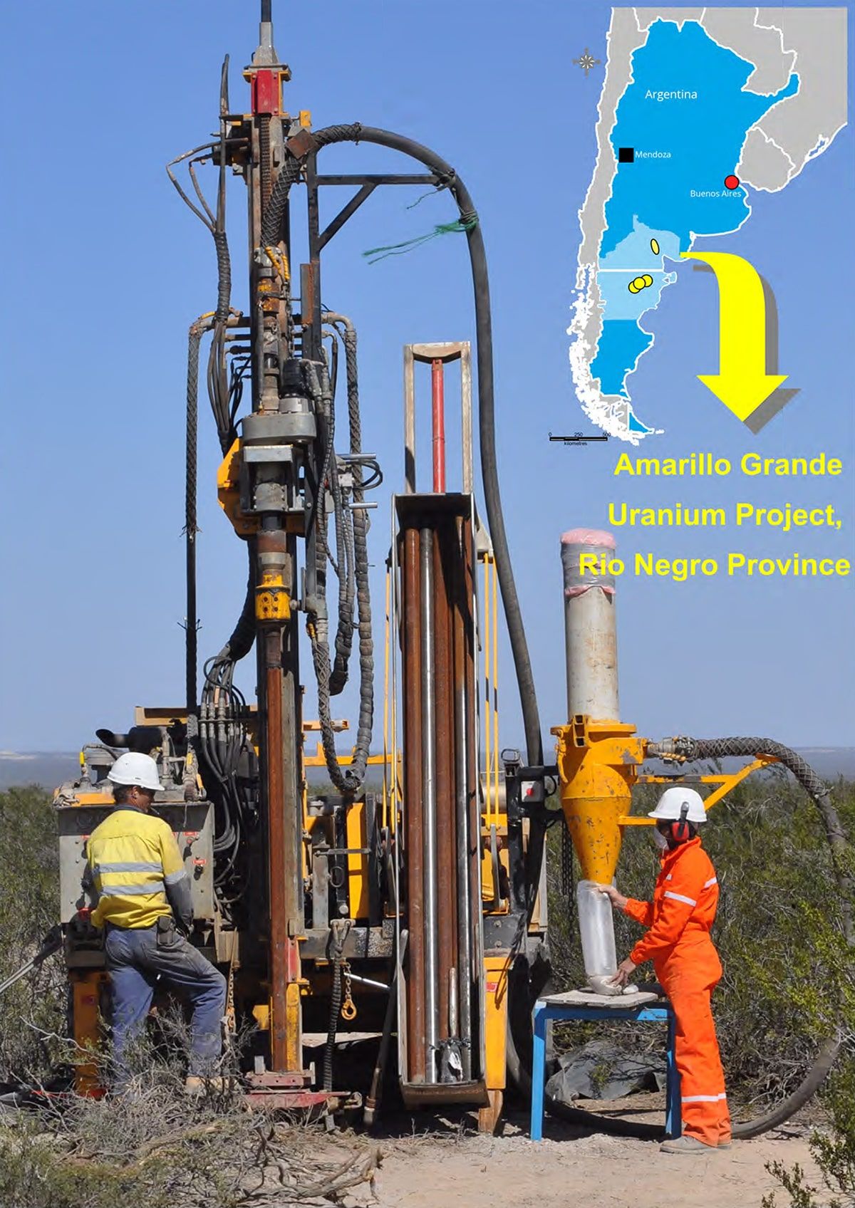 Proyectos de uranio abundan en la Argentina.