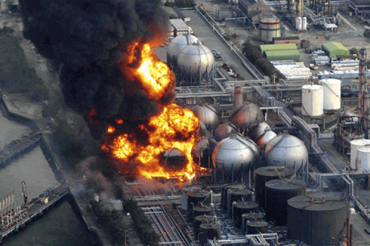 Fukushima se incendió en 2011