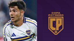 Lucas Blondel, borrado en Boca, se fue a ver la Copa Potrero.
