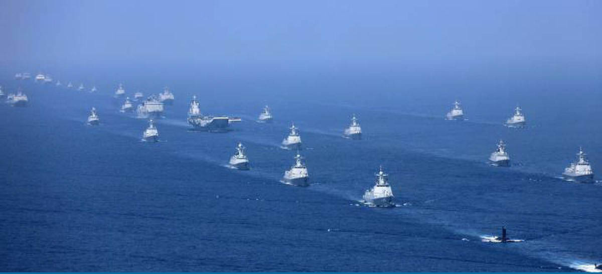 Frecuentemente China exhibe su poderío militar naval en los alrededores de Taiwán. Frecuentemente China exhibe su poderío militar naval en los alrededores de Taiwán.