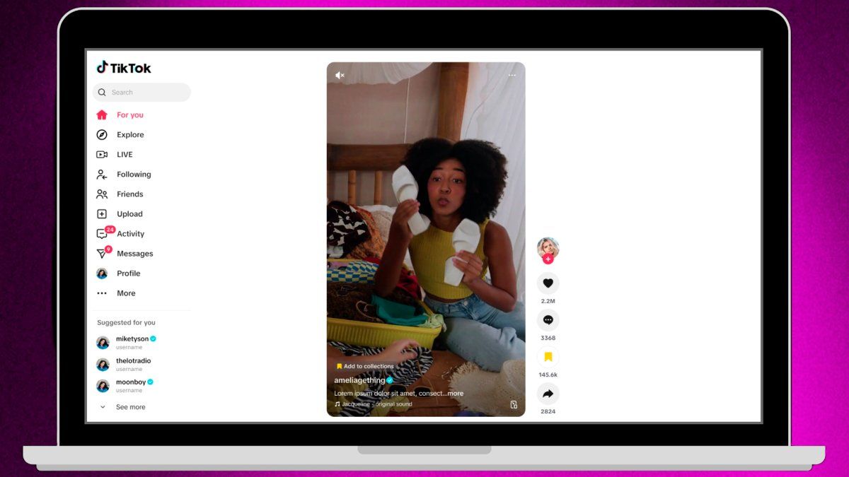 Image showcasing TikTok se lanzó a la conquista de YouTube con renovación total de su ...