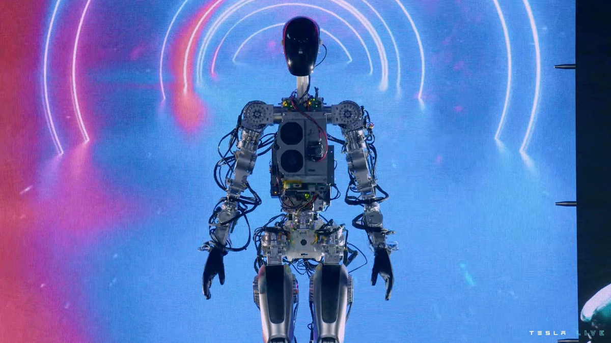 El robot de Elon Musk. 