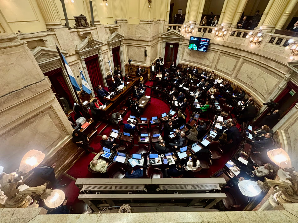 Extensa sesión en el Senado de la Nación Extensa sesión en el Senado de la Nación