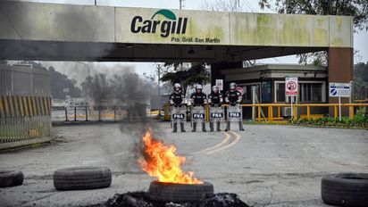 Día 4:  Aceiteros no aflojan y el paro empieza a tener impacto en un rubro clave que genera divisas