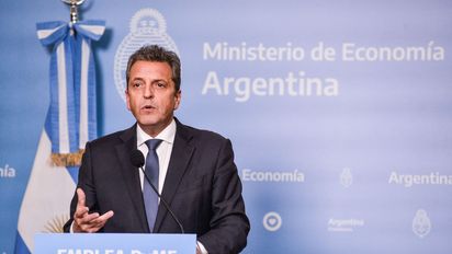Sergio Massa anunció 
