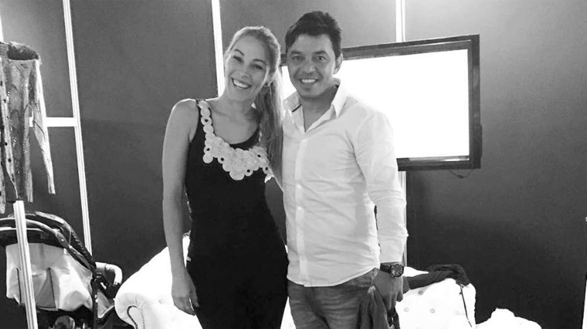 Marcelo Gallardo y Geraldine La Rosa estuvieron más de 30 años en pareja. Foto: Infobae