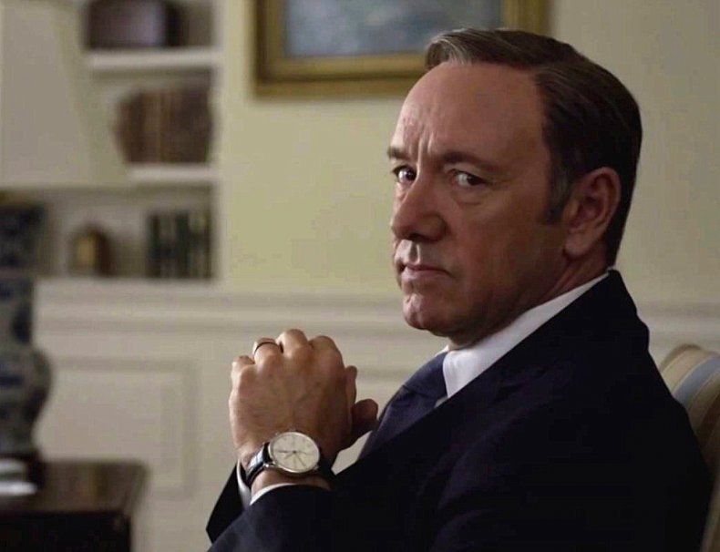 Kevin Spacey, en House of Cards.