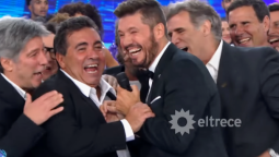 altText(Rating: Tinelli aplastó a la competencia pero con un techo muy bajo)}