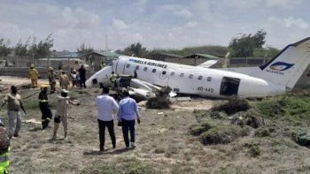 Accidente aéreo en Somalia durante aterrizaje Accidente aéreo en Somalia durante aterrizaje