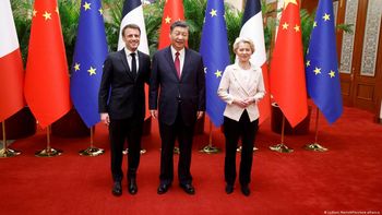 Comercio, principal tema en la reunión entre China, Francia y la UE. Comercio, principal tema en la reunión entre China, Francia y la UE.