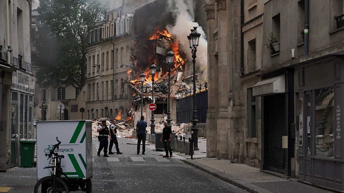 Arde Francia: Fuerte explosión en barrio latino de París